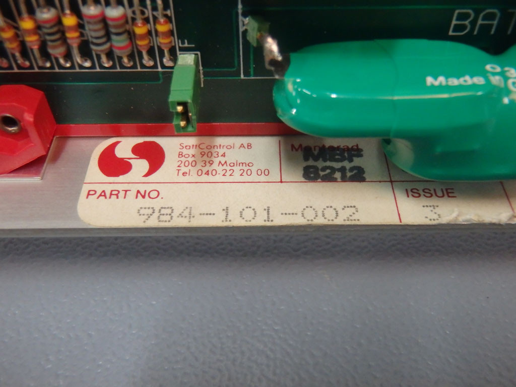 SATT CONTROL 984-101-002