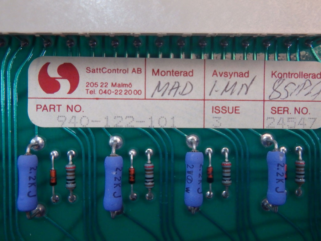 SATT CONTROL 940-122-101