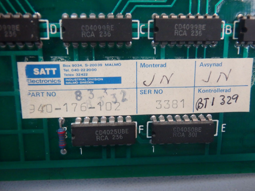SATT CONTROL 940-176-102