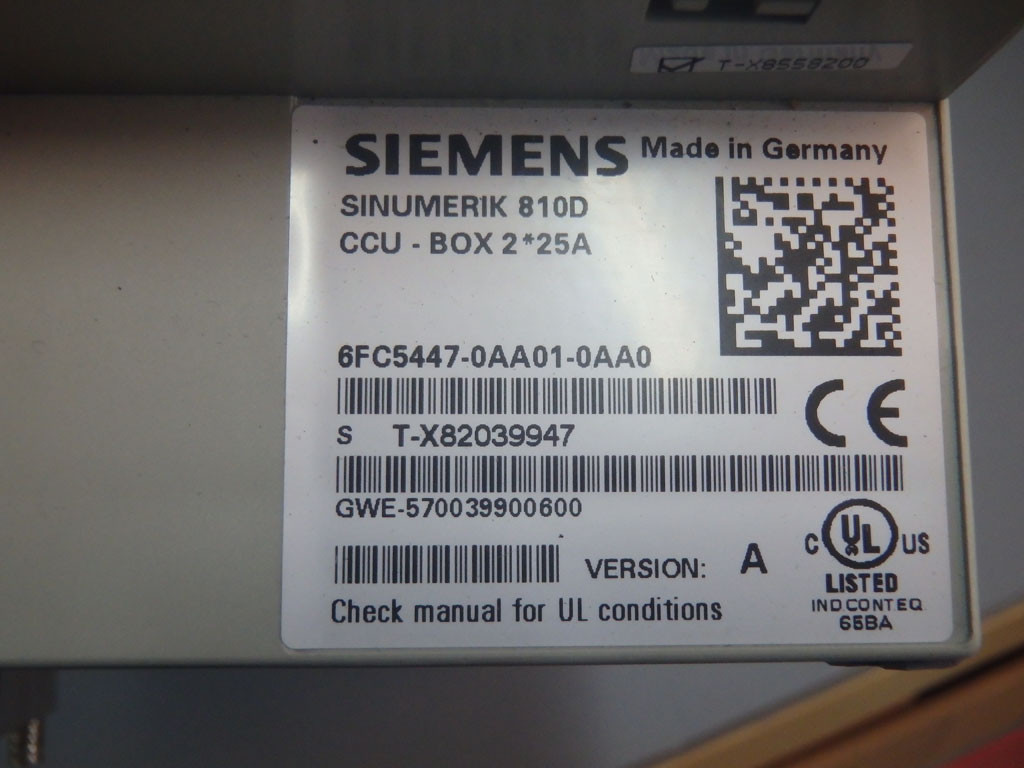 SIEMENS 6FC5447-0AA01-0AA0