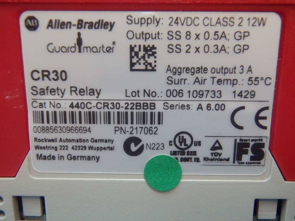 ALLEN-BRADLEY 440C-CR30-22BBB
