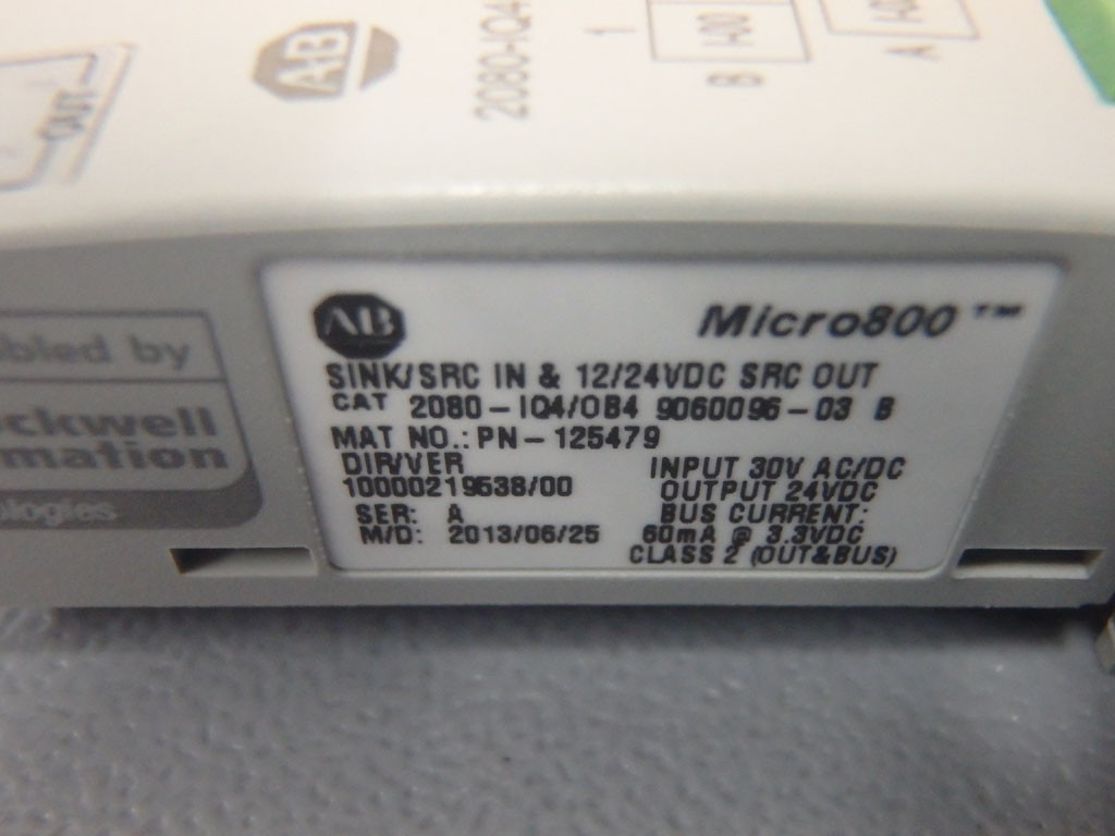 ALLEN-BRADLEY 2080-IQ4/OB4