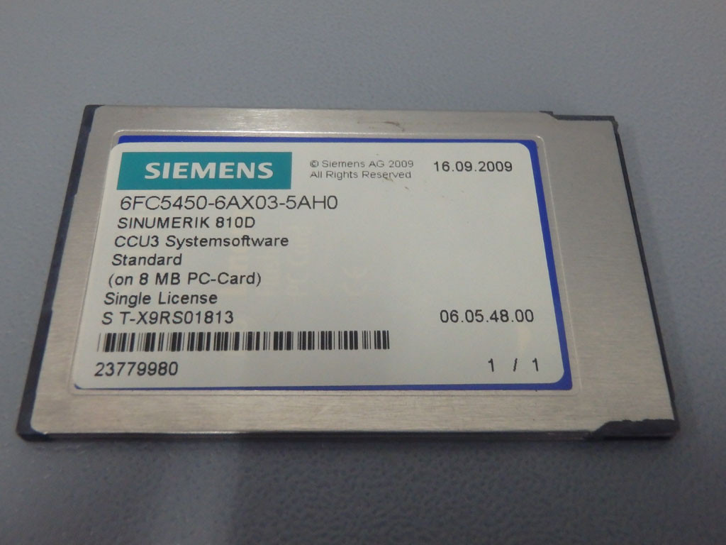 SIEMENS 6FC5450-6AX03-5AH0