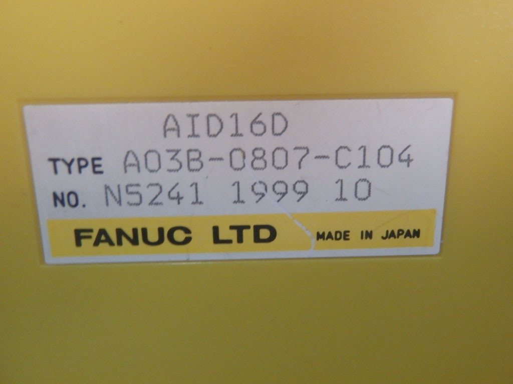 FANUC  A03B-0807-C104