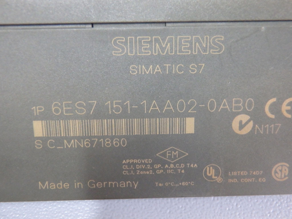 SIEMENS 6ES7151-1AA02-0AB0