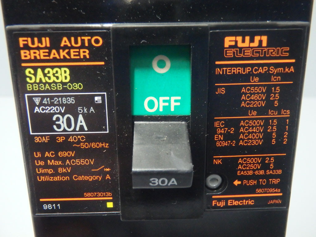 FUJI ELECTRIC BB3ASB-030