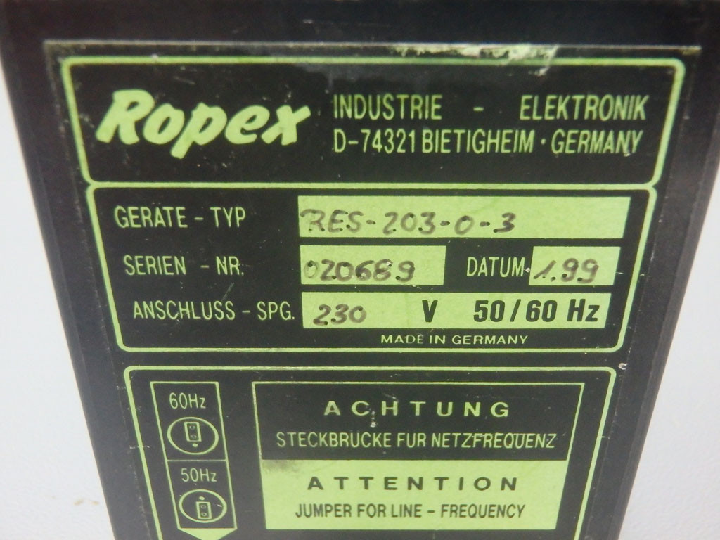 ROPEX RES-203-0-3
