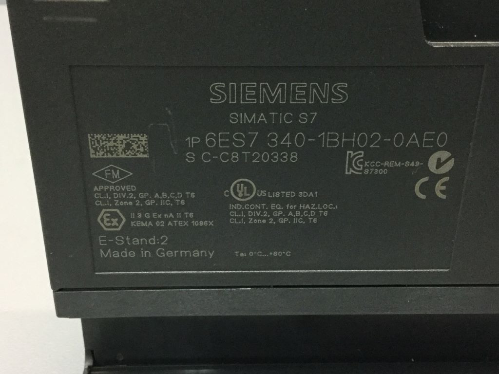 SIEMENS 6ES7340-1BH02-0AE0