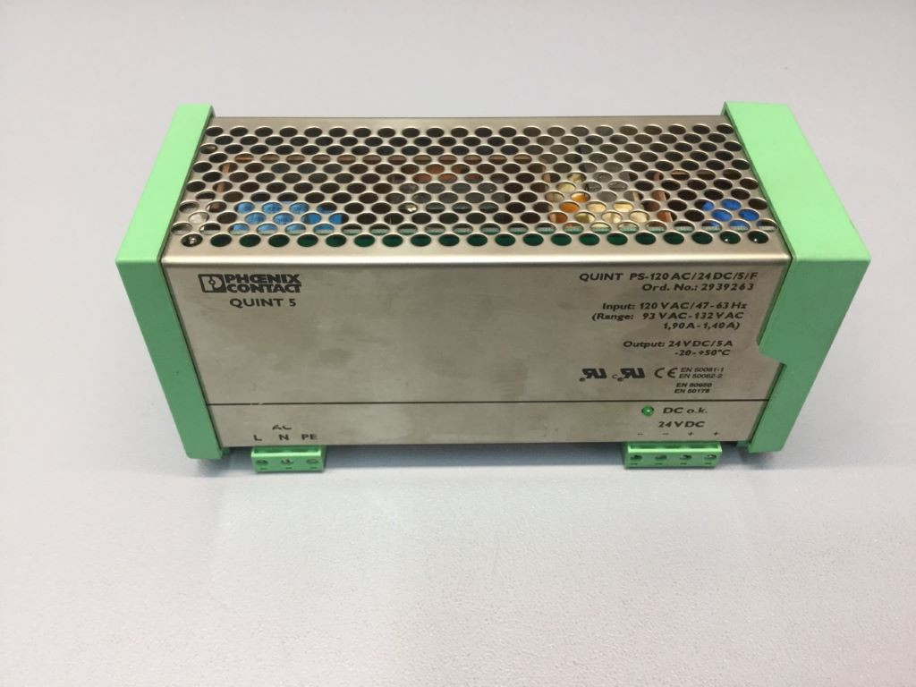 PHOENIX CONTACT QUINT-PS-120AC/24DC/5/F