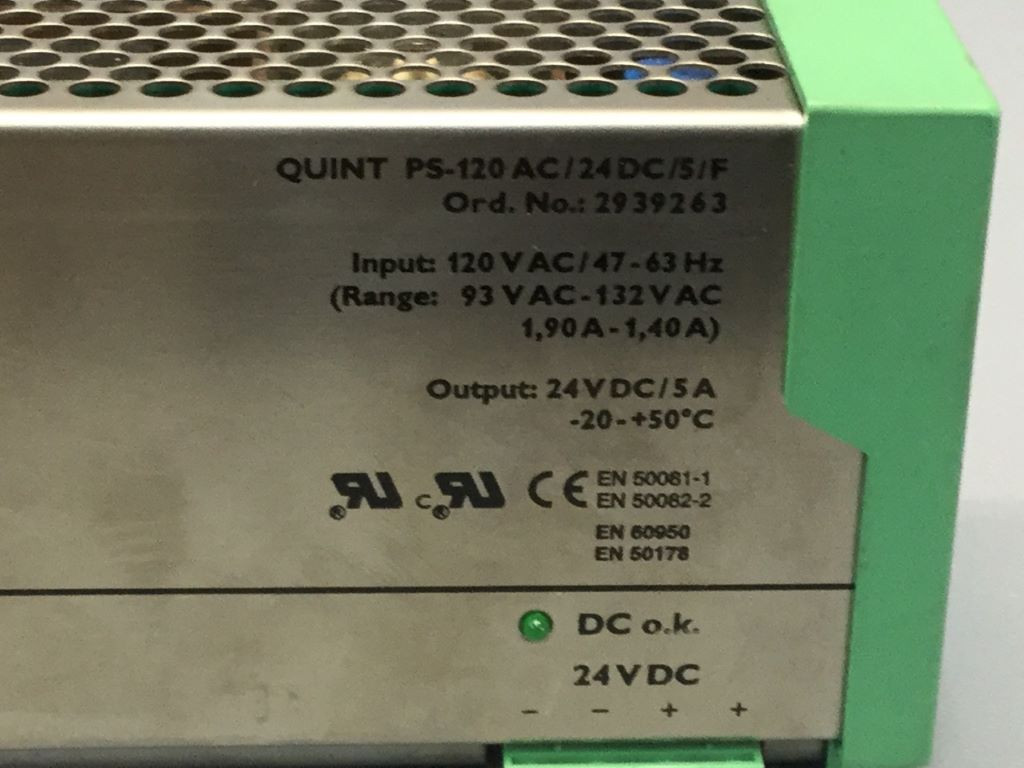 PHOENIX CONTACT QUINT-PS-120AC/24DC/5/F