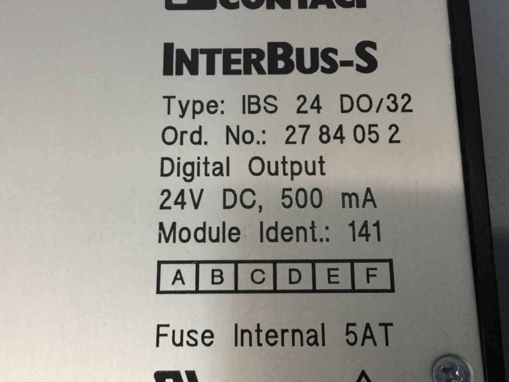 PHOENIX CONTACT IBS24DO/32