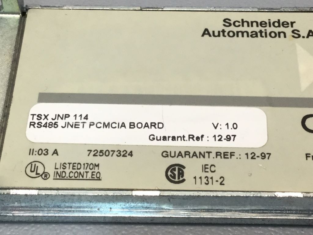 SCHNEIDER TSXJNP114