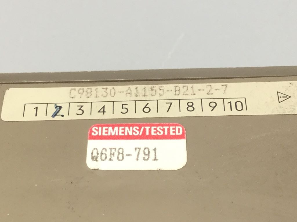 SIEMENS C98130-A1155-B21-2-7