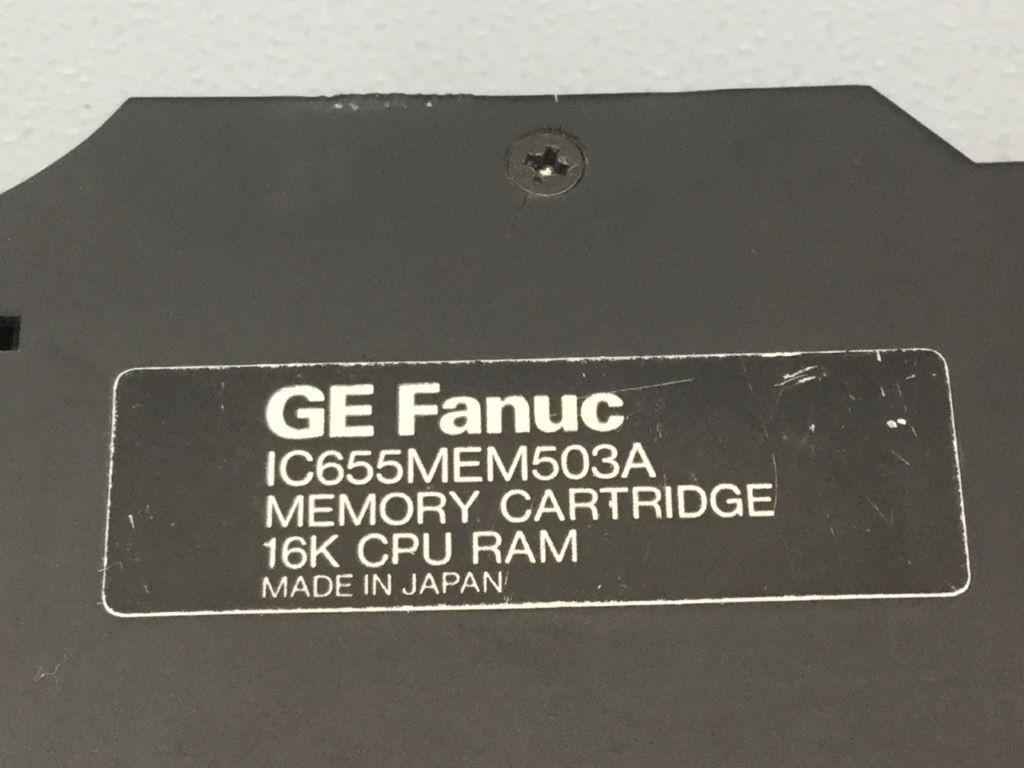 GE FANUC IC655MEM503A