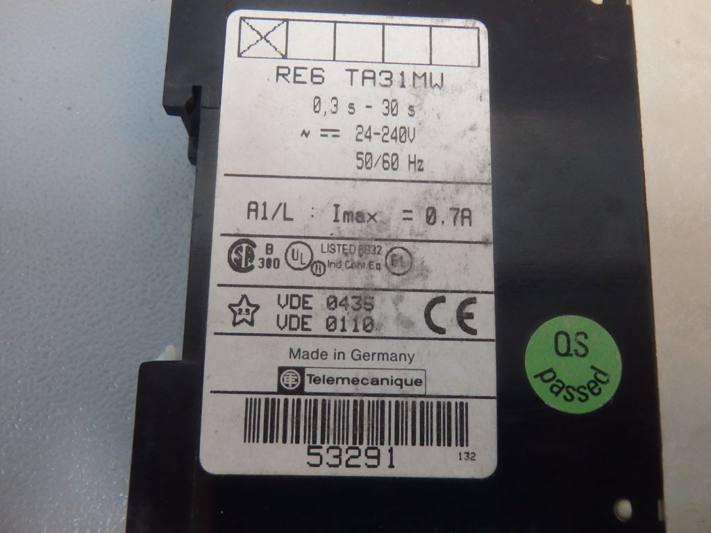 TÉLÉMÉCANIQUE  RE6TA31MW