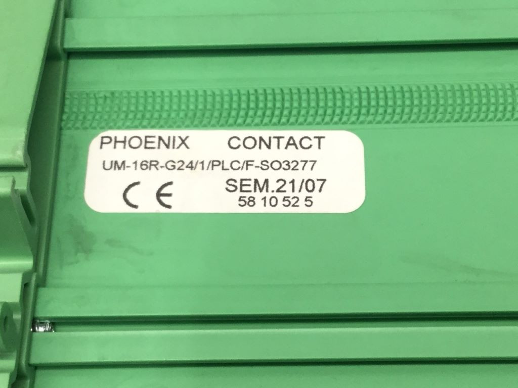 PHOENIX CONTACT UM-16R-G24/1/PLC/F-SO3277