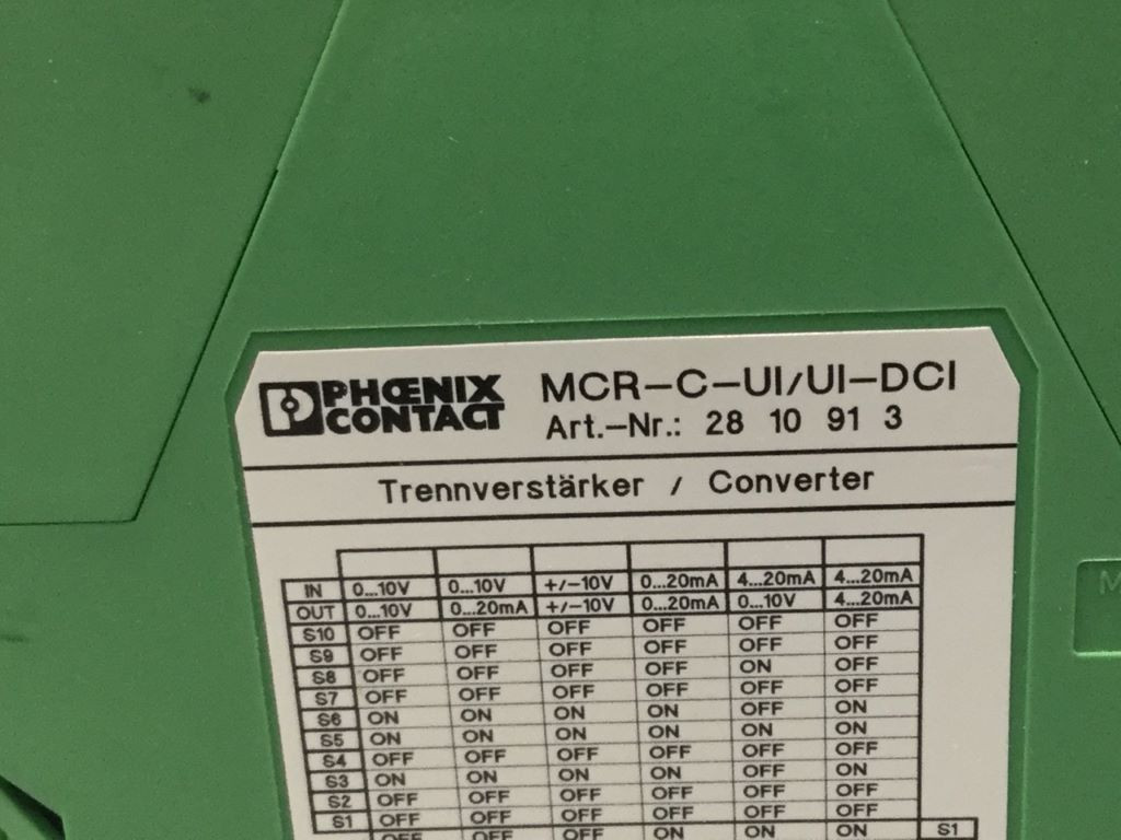 PHOENIX CONTACT  MCR-C-UI-UI-DCI