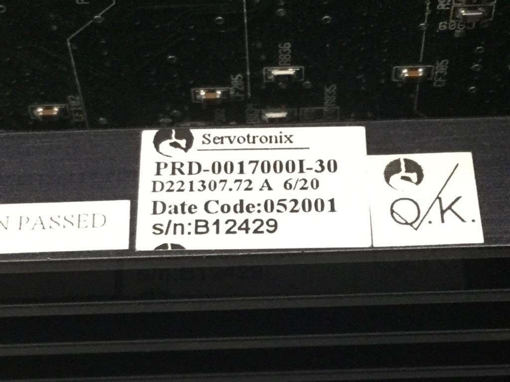 SERVOTRONIX PRD-0017000I-30