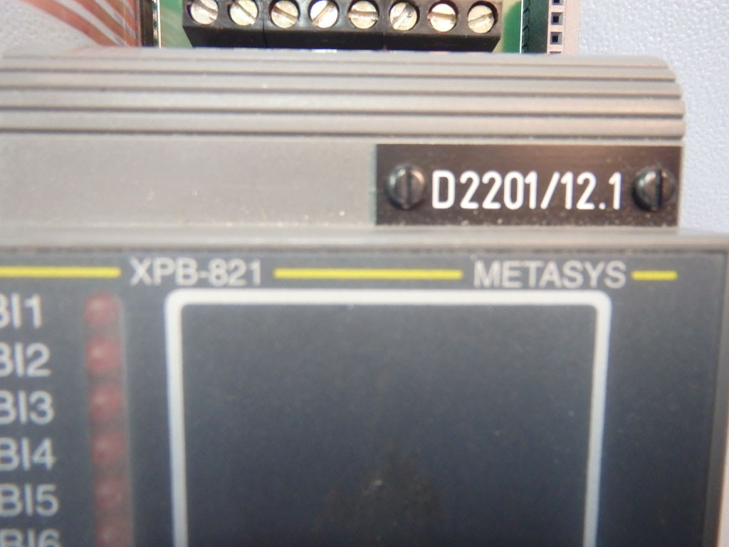 JOHNSON CONTROLS XPB-821