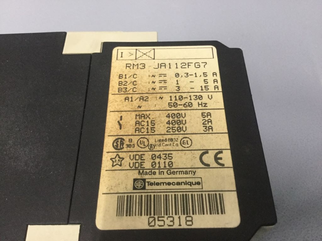 TÉLÉMÉCANIQUE  RM3JA112FG7