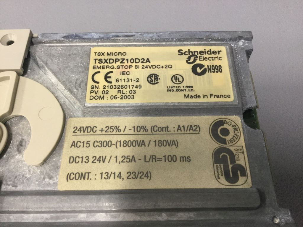 SCHNEIDER  TSXDPZ10D2A