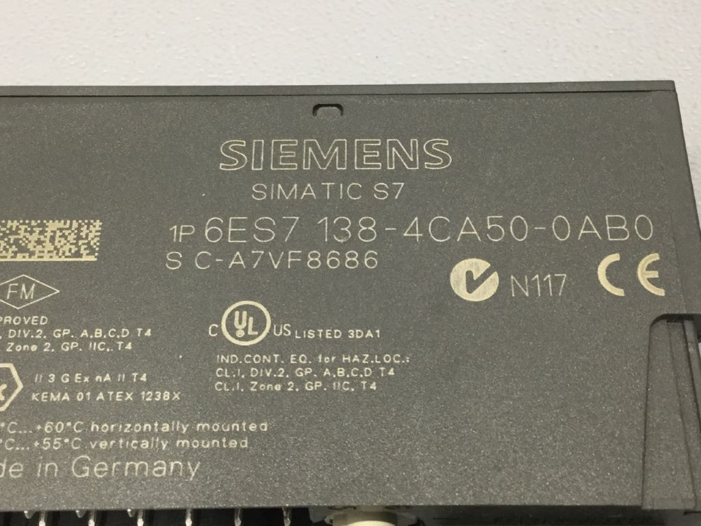 SIEMENS 6ES7138-4CA50-0AB0