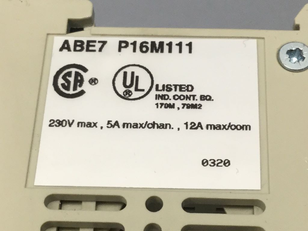 TÉLÉMÉCANIQUE  ABE7-P16M111