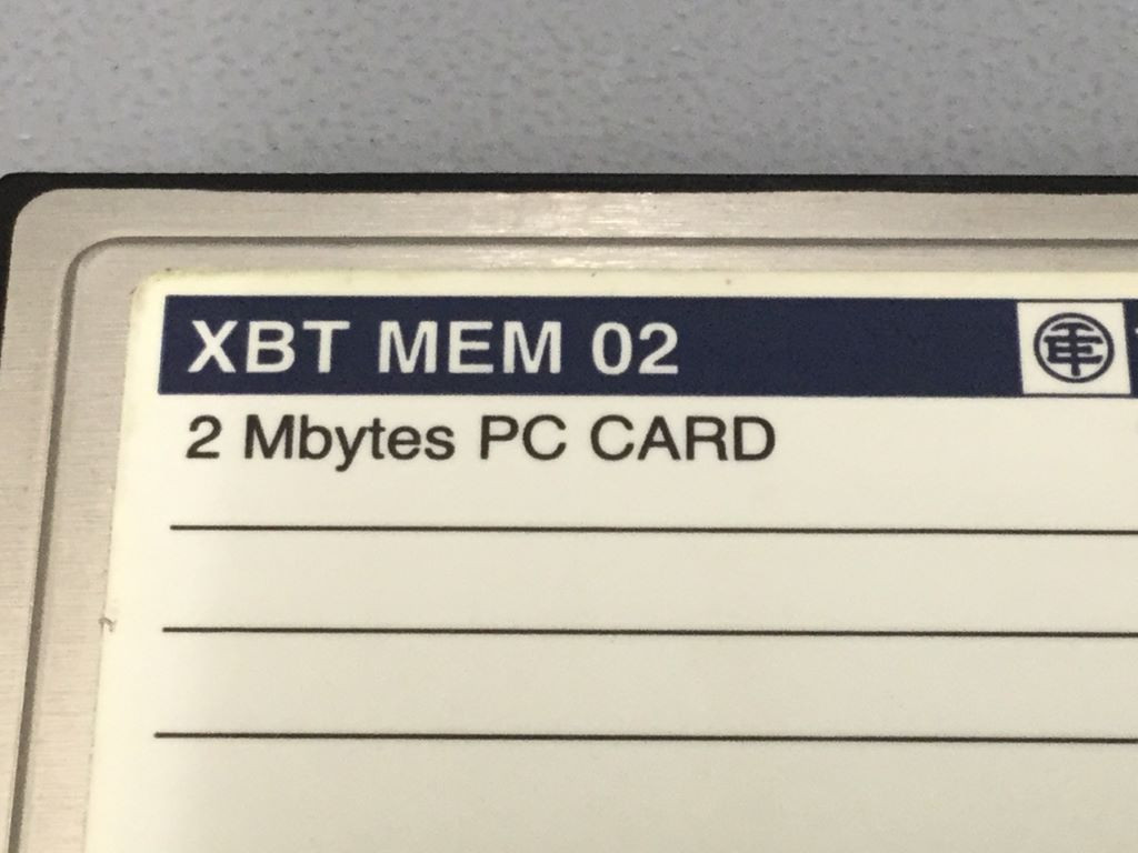 TÉLÉMÉCANIQUE  XBT-MEM02