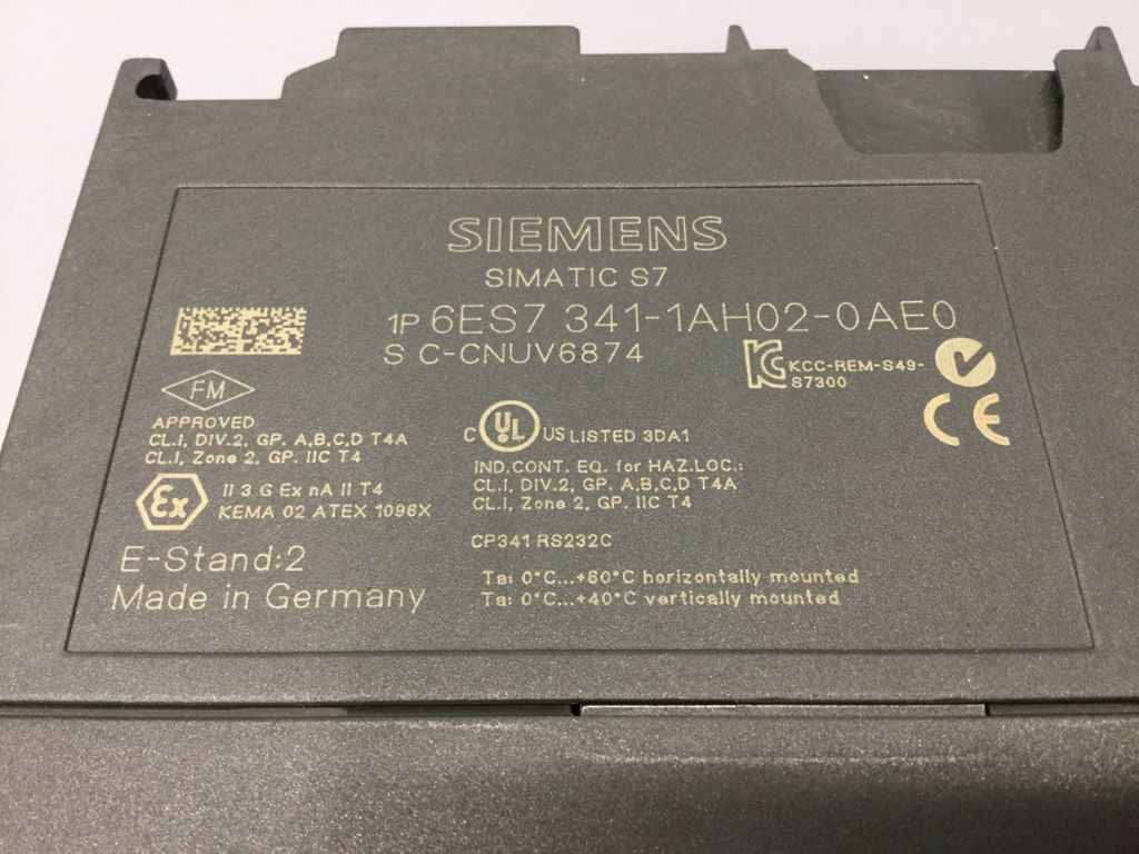 SIEMENS 6ES7341-1AH02-0AE0