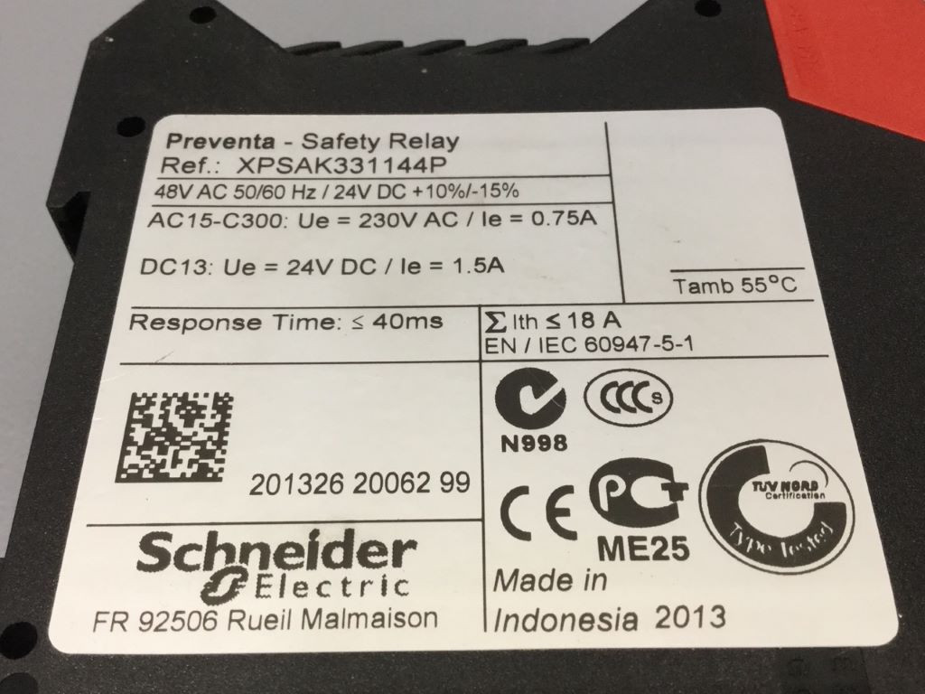 SCHNEIDER  XPS-AK331144P