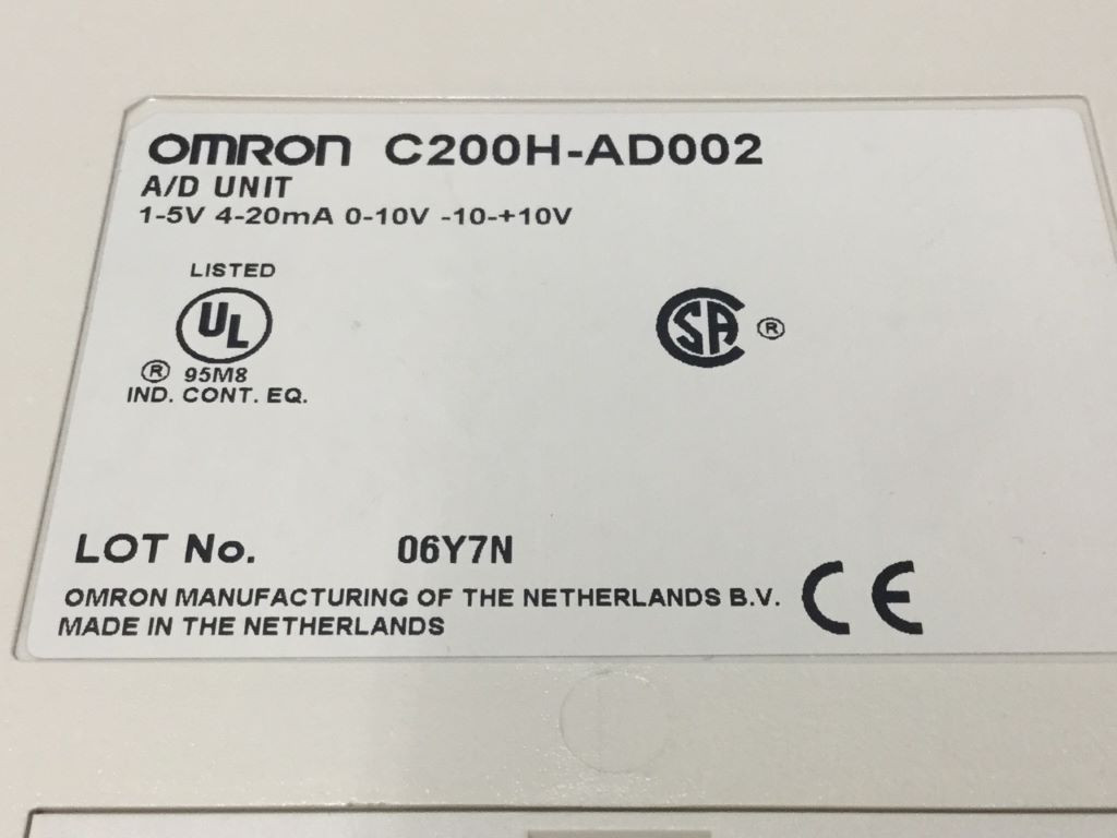 OMRON C200H-AD002