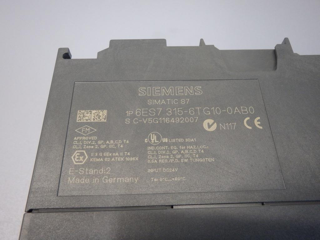 SIEMENS 6ES7315-6TG10-0AB0