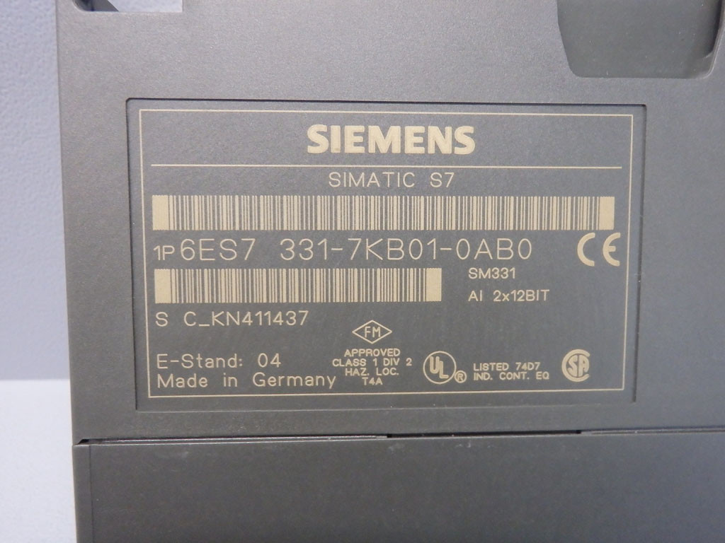 SIEMENS 6ES7331-7KB01-0AB0