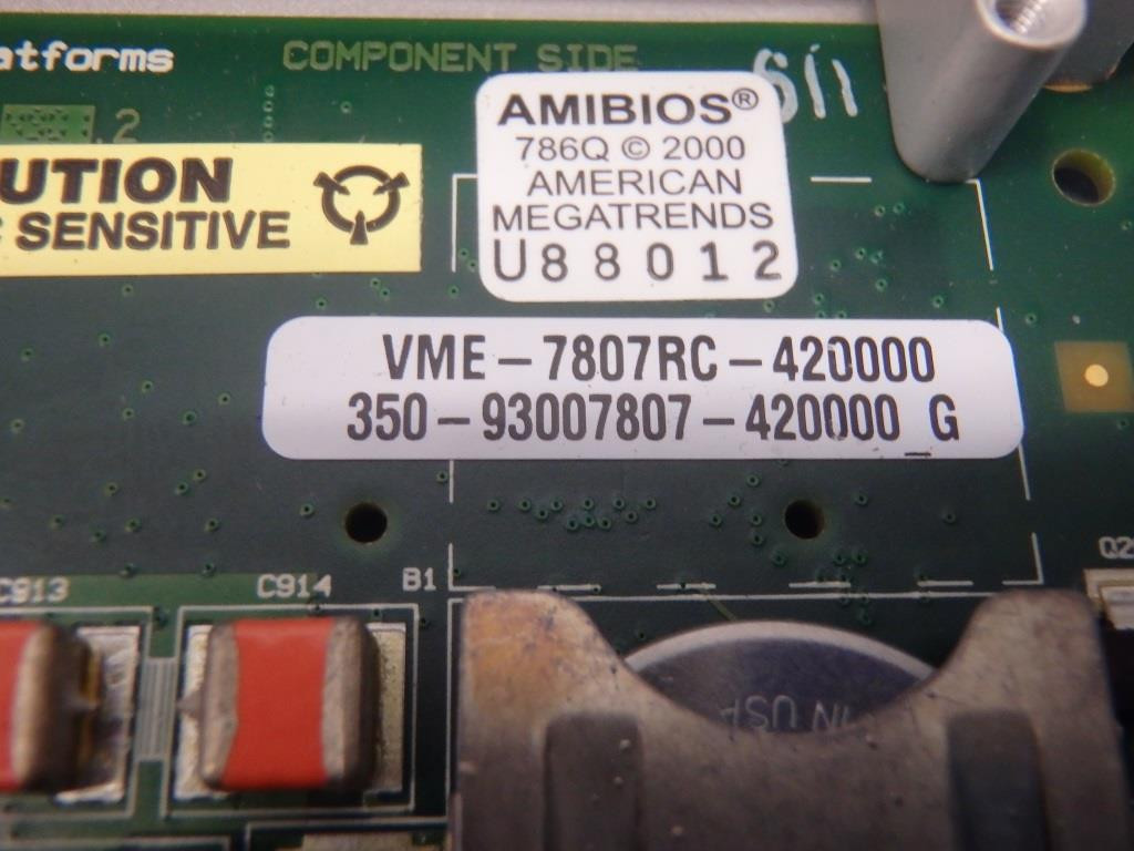 GE FANUC VME7807RC-420000