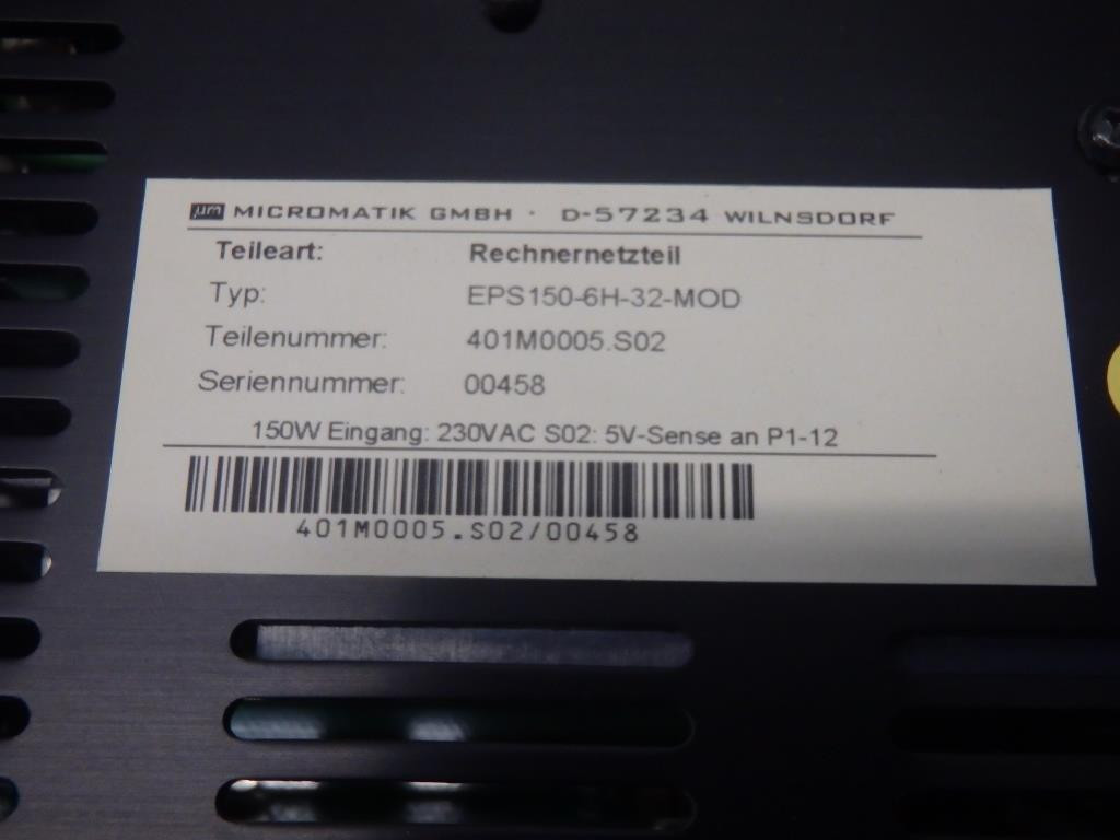 MICROMATIK EPS150-6H-32-MOD