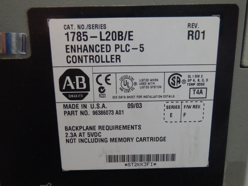 ALLEN-BRADLEY 1785-L20B/E