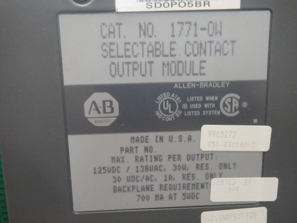 ALLEN-BRADLEY 1771-OW