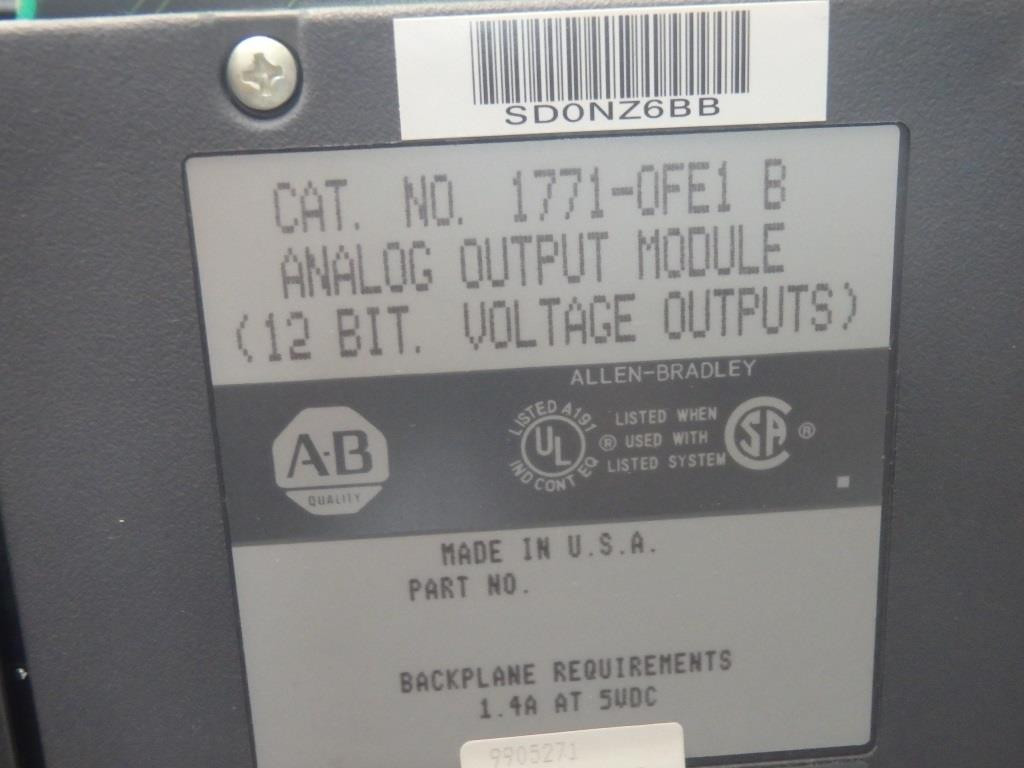 ALLEN-BRADLEY 1771-OFE1B
