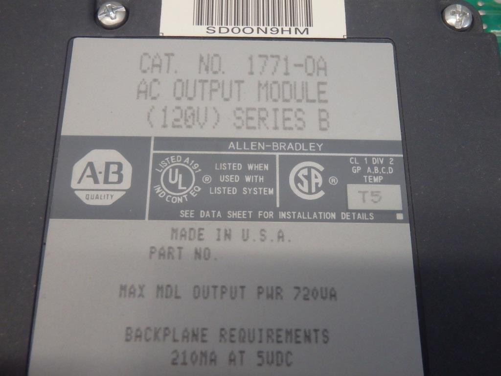 ALLEN-BRADLEY 1771-0A