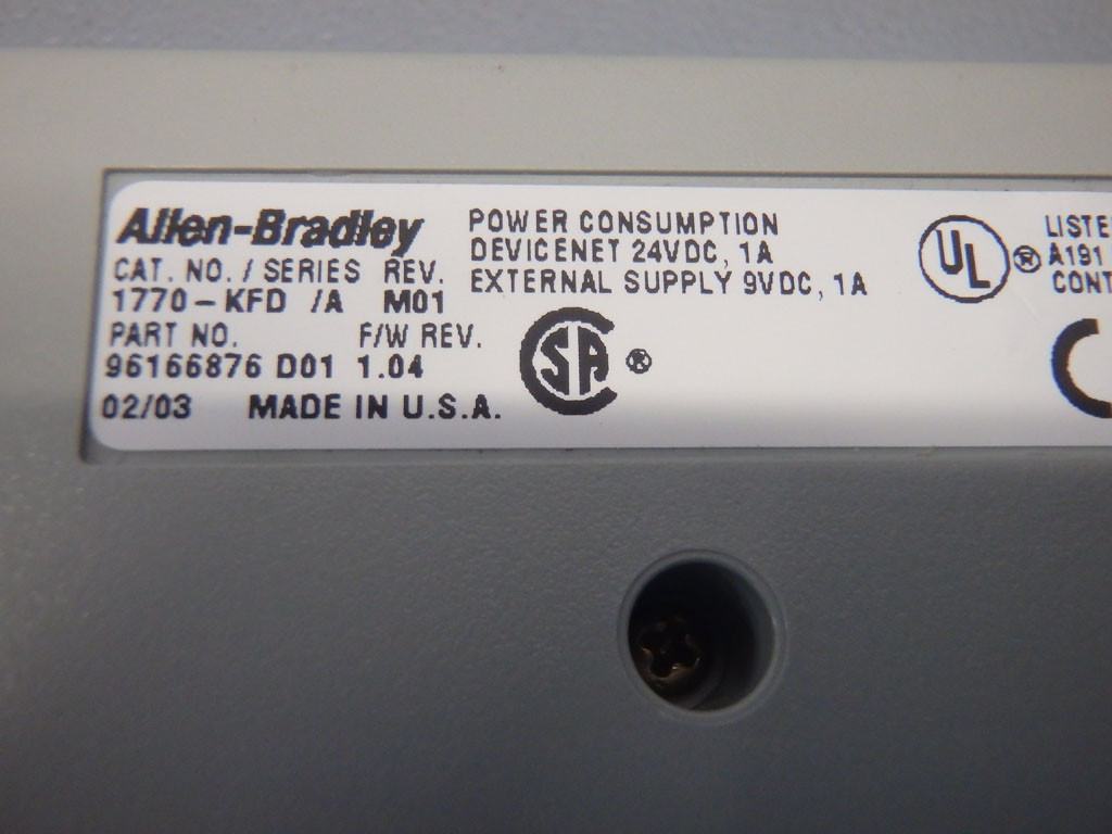 ALLEN-BRADLEY 1770-KFD/A