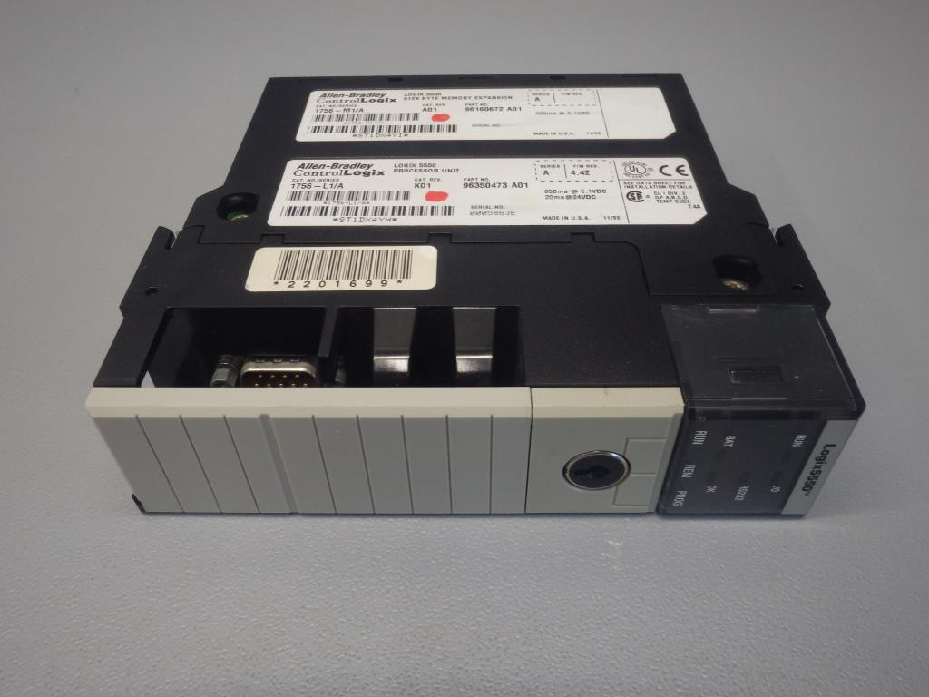 ALLEN-BRADLEY 1756-L1/A + 1756-M1/A